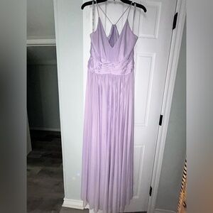 Iris Lavender Davids Bridal bridesmaid dress